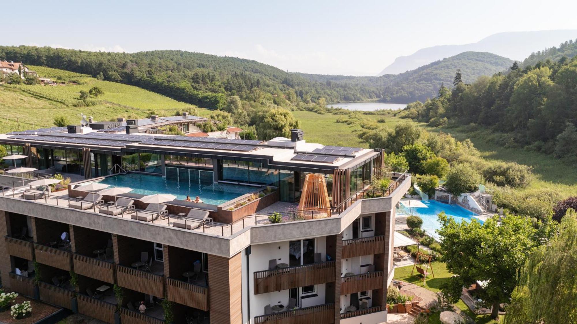 Gartenhotel Moser Апиано сула Страда дел Вино Екстериор снимка